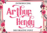 Arthur Hendy Font - Featured Image