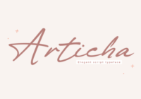 Articha Font - Featured Image