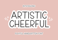 Artistic Cheerful Font - Featured Image