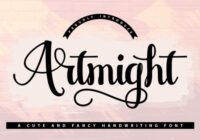 Artmight Font - Featured Image