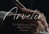 Arveton Font - Featured Image