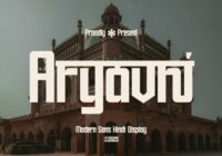 Aryavni Font - Featured Image