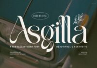 Asgilla Font - Featured Image