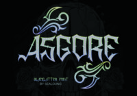 Asgore Font - Featured Image