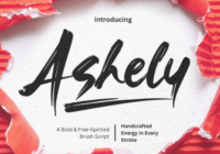 Ashely Font - Featured Image