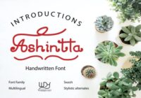 Ashintta Font - Featured Image