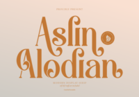 Aslin Alodian Font - Featured Image