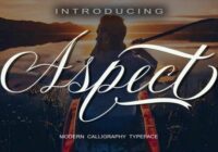 Aspect Font - Featured Image