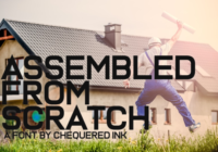 Assembled from Scratch Font - Featured Image