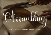Assembling Font - Featured Image
