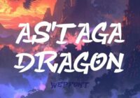 Astaga Dragon Font - Featured Image