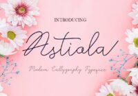 Astiola Font - Featured Image