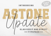 Astone Update Font - Featured Image