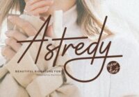 Astredy Font - Featured Image