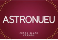 Astronueu Extra Black Font - Featured Image