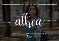 Athea Font - Featured Image