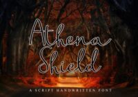 Athena Shield Font - Featured Image