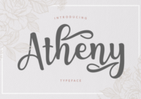 Atheny Font - Featured Image
