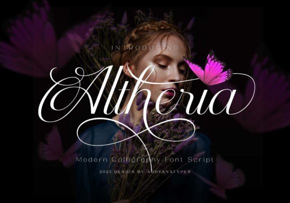 Atheria Font - Featured Image