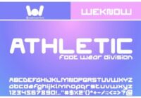 Athletic Font - Featured Image