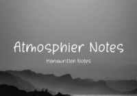 Atmosphier Notes Font - Featured Image