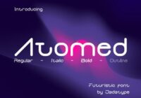 Atomed Font - Featured Image