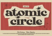 Atomic Circle Font - Featured Image