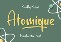 Atomique Font - Featured Image