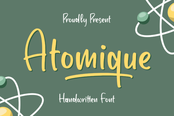 Atomique Font - Featured Image