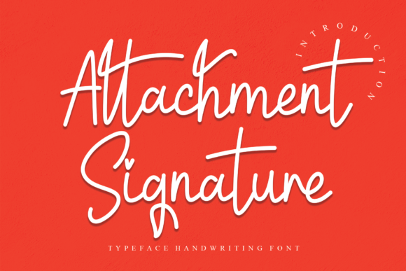 Attachment Signature Font - Featured Image