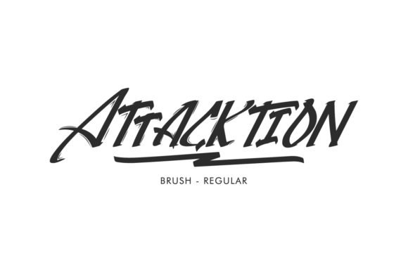 Attacktion Font - Featured Image