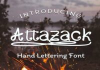 Attazack Font - Featured Image