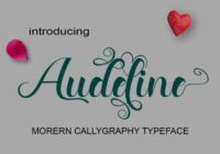 Audeline Font - Featured Image