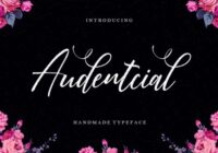 Audentcial Font - Featured Image