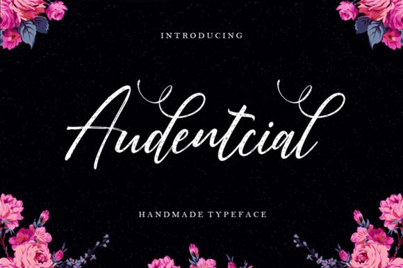 Audentcial Font - Featured Image