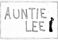 Auntie Lee Outline Font - Featured Image