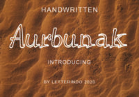 Aurbunak Font - Featured Image