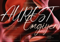Aurest Emgiyen Font - Featured Image