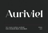 Auriviel Font - Featured Image