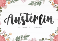 Austerlin Font - Featured Image