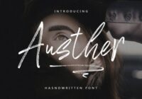 Austher Font - Featured Image