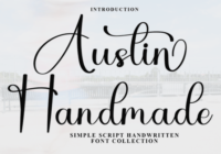 Austin Handmade Font - Featured Image
