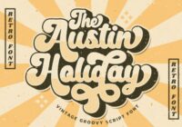 Austin Holiday Font - Featured Image