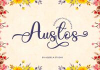 Austos Font - Featured Image