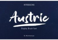 Austrie Font - Featured Image