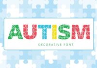Autism Font - Featured Image