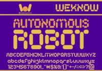 Autonomous Robot Font - Featured Image