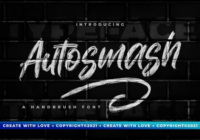 Autosmash Font - Featured Image