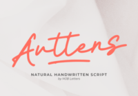 Auttens Font - Featured Image