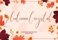 Autumn Crystal Font - Featured Image